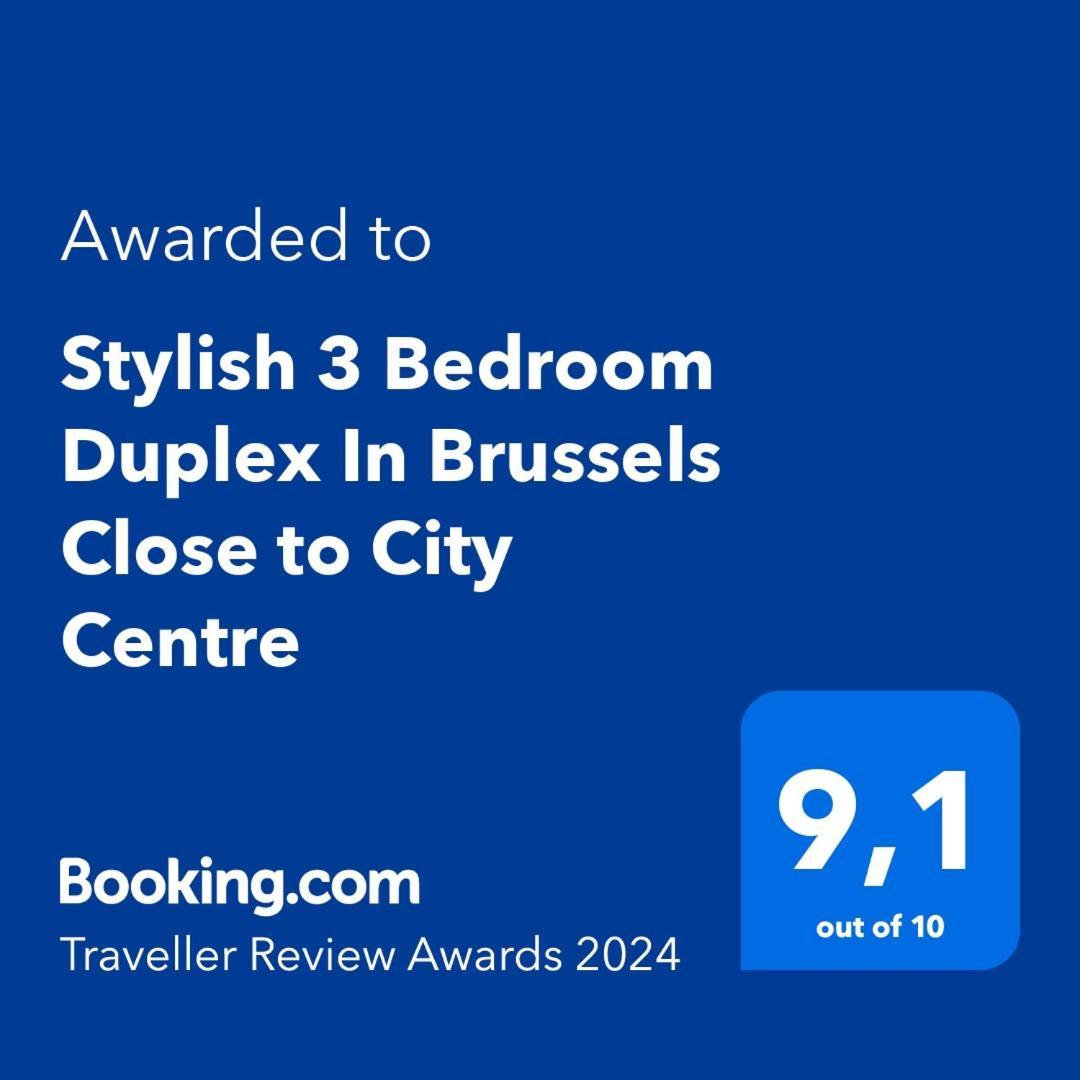 Superb 3 Bedroom & 3 Bathroom Duplex In Brussels City Centre エクステリア 写真